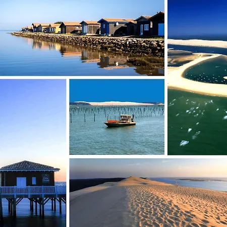 Daire Vaste Avec Vue Sur Le Port De Plaisance Arcachon