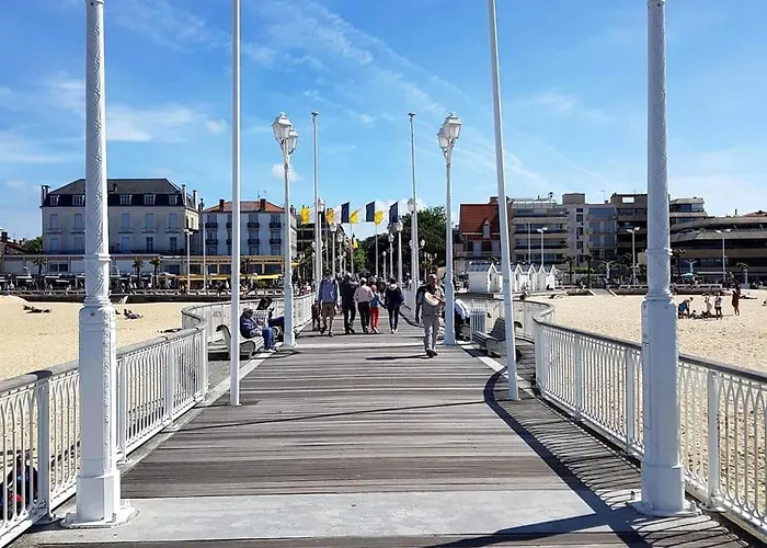 Vaste Avec Vue Sur Le Port De Plaisance Apartmán Arcachon