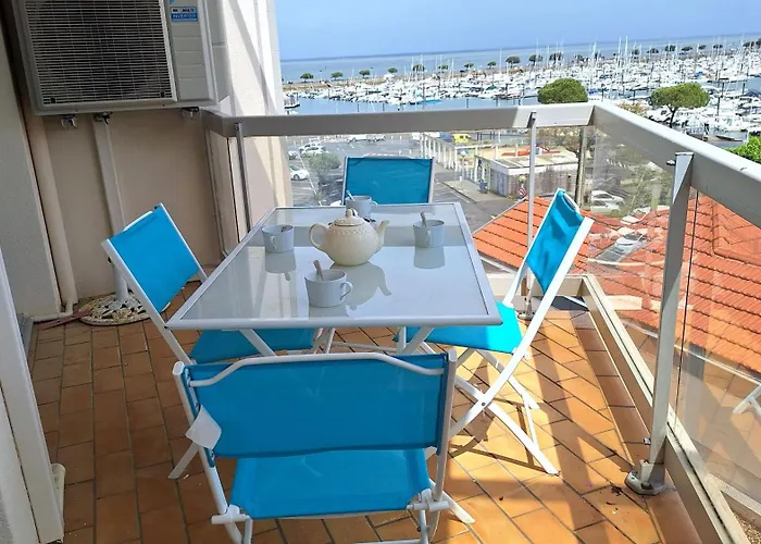 Vaste Avec Vue Sur Le Port De Plaisance Apartmán Arcachon